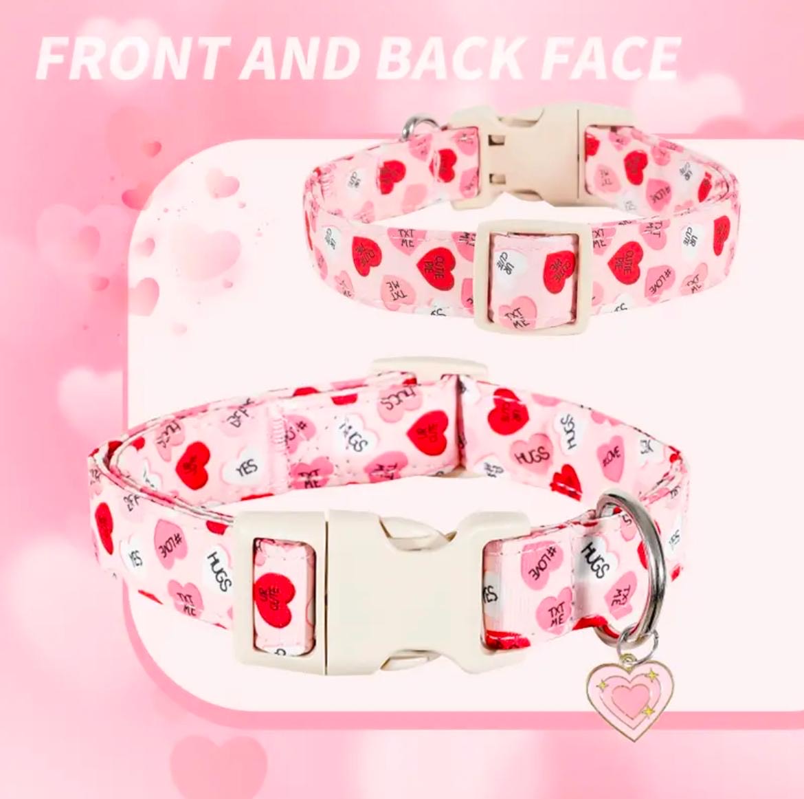 Pink Love Collar