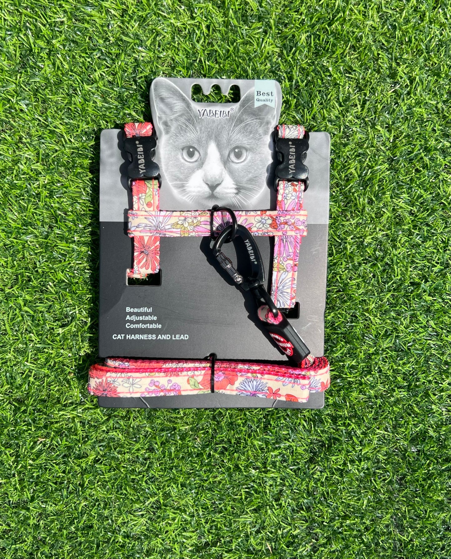 Cat Harness and Leash Set YABEIBI