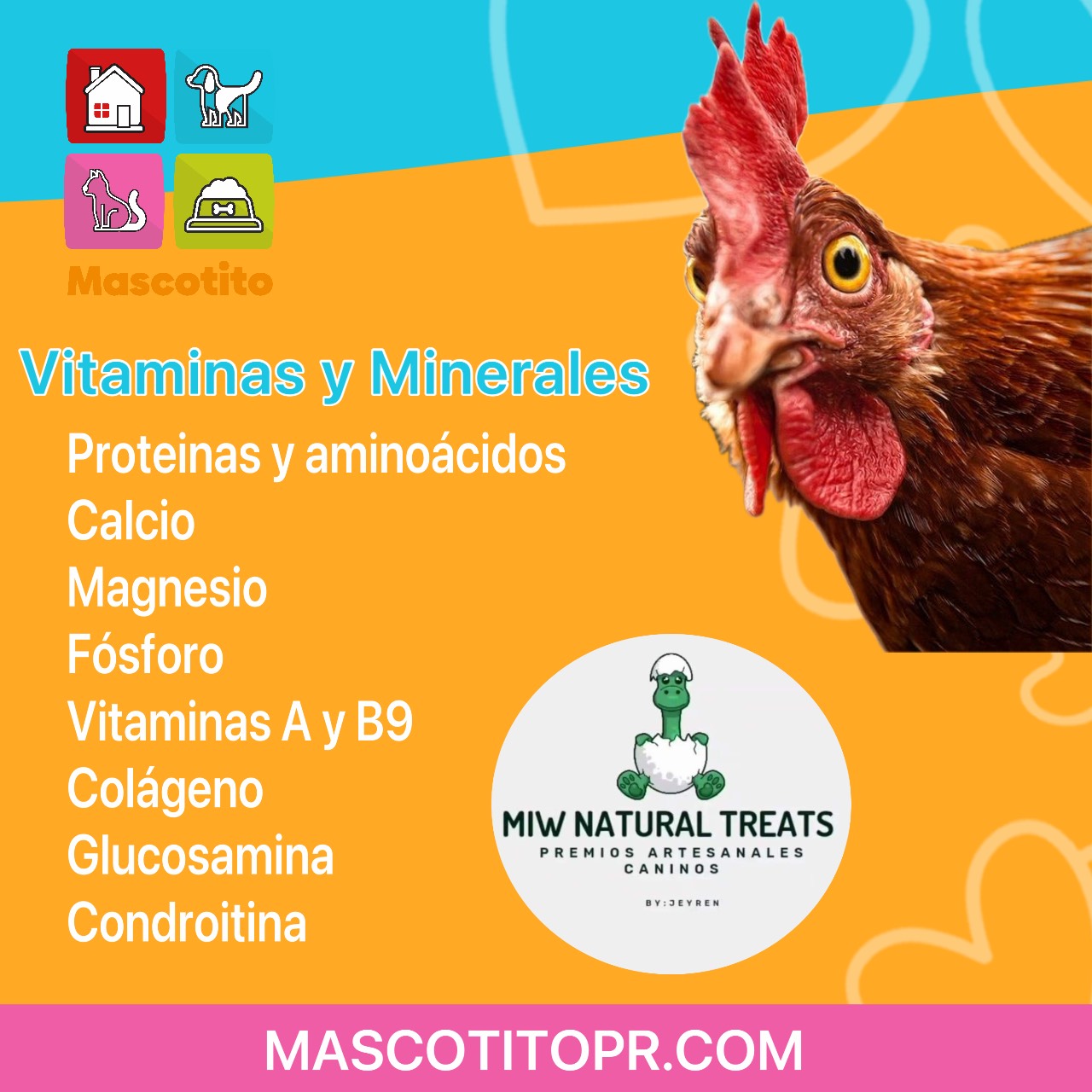 Chicken Feet Miw Natural Treats