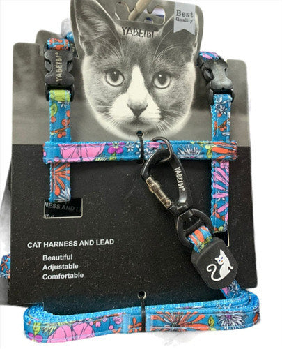 Cat Harness and Leash Set YABEIBI