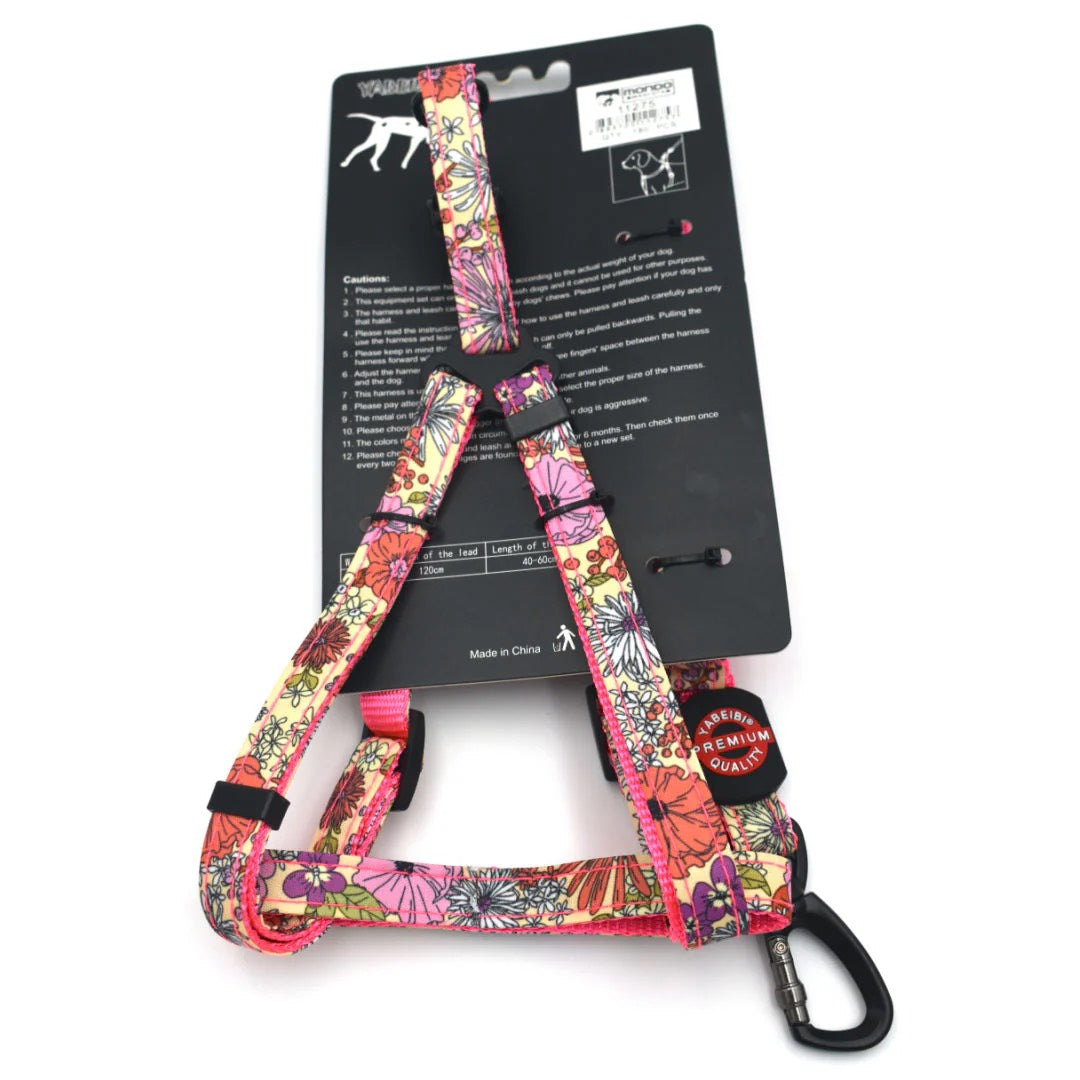 Dog Harness and Leash Set YABEIBI