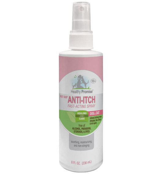 Pet Aid® Fast-Acting Anti-Itch Spray For Dogs & Cats Healthy Promise™