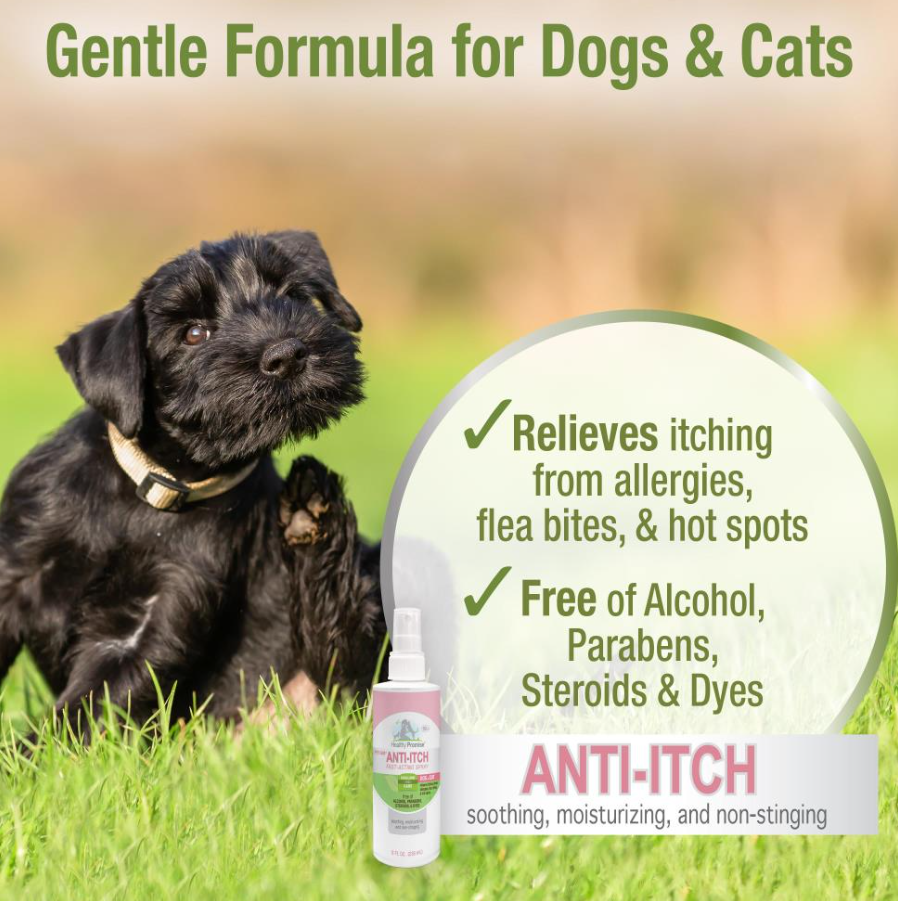 Pet Aid® Fast-Acting Anti-Itch Spray For Dogs & Cats Healthy Promise™