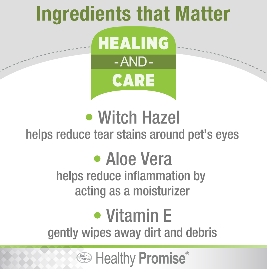 Healthy Promise™ Cat & Dog Eye Wipes