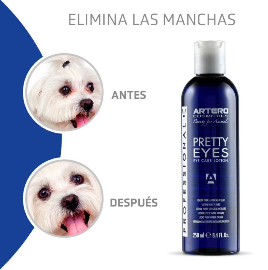 Artero - Pretty Eyes - Limpiador Lagrimal Para Perros y Gatos 250ml