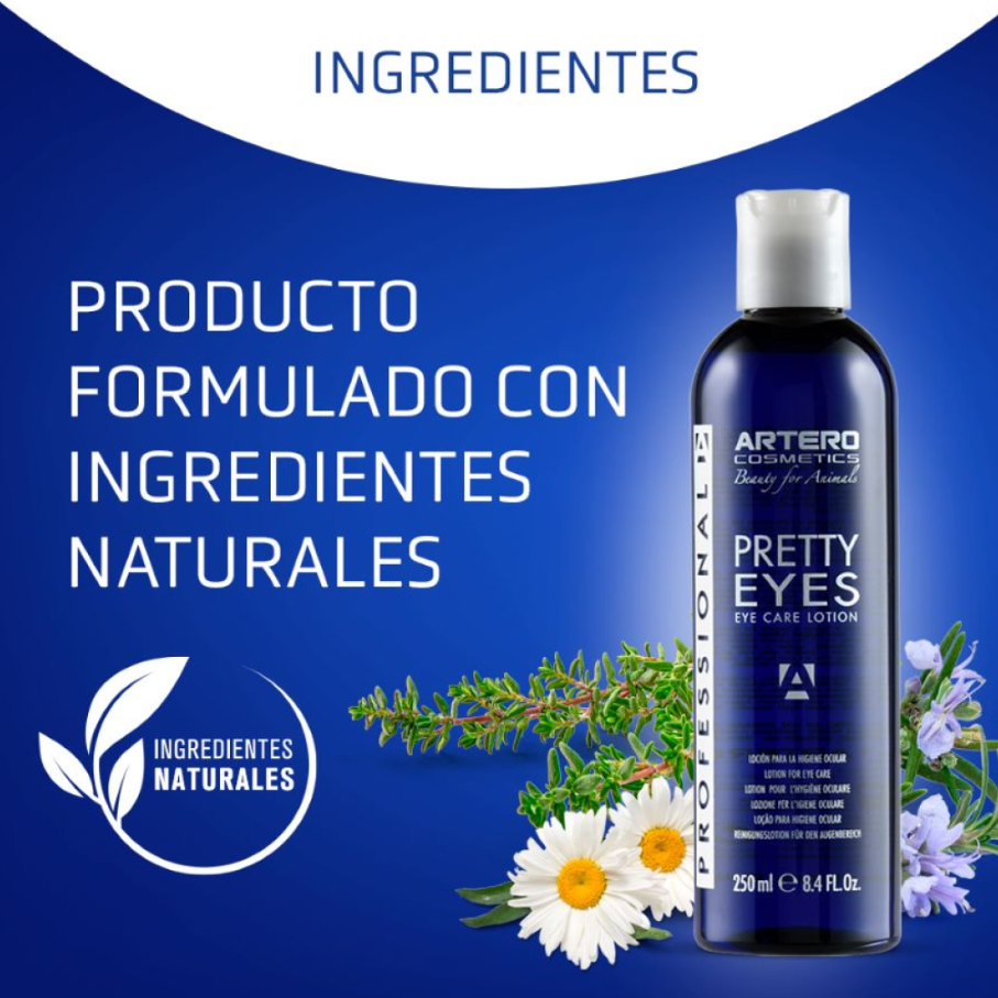 Artero - Pretty Eyes - Limpiador Lagrimal Para Perros y Gatos 250ml