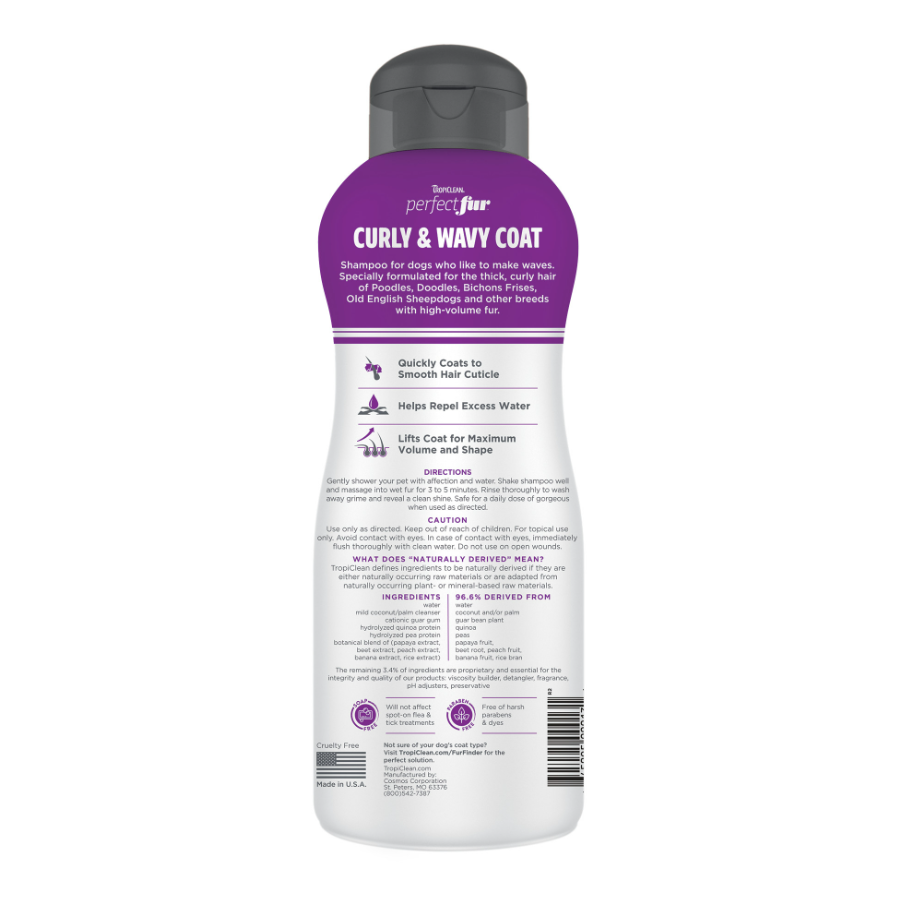 Curly & Wavy Coat Shampoo for Dogs