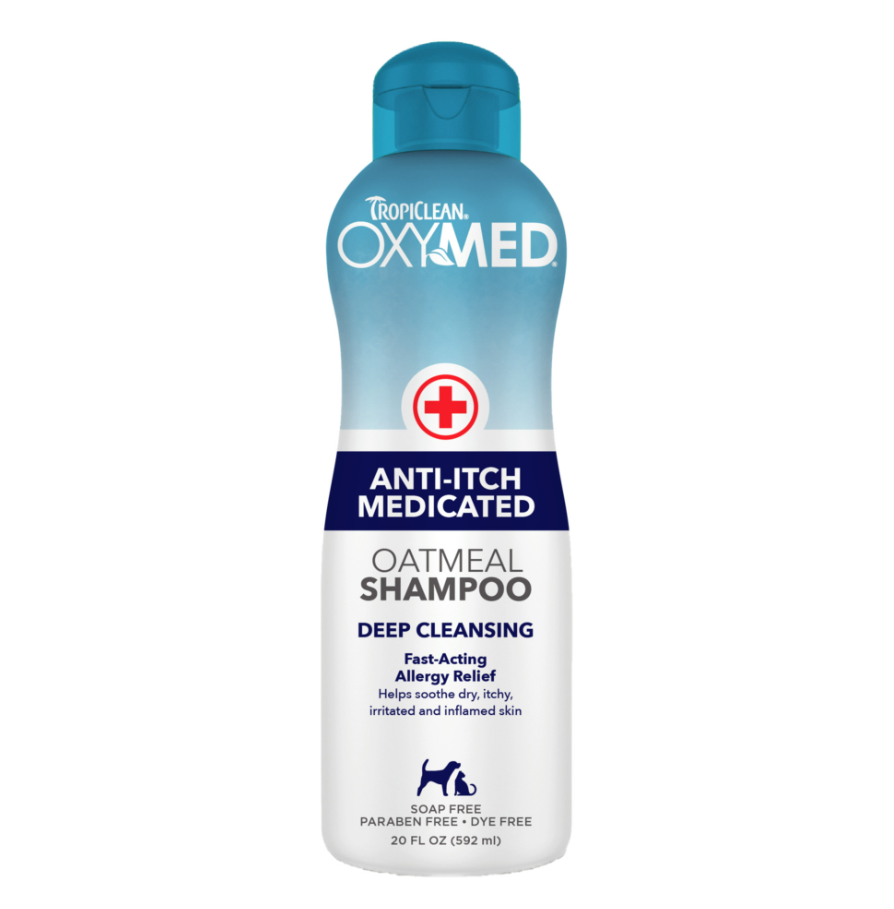 Anti-Itch Medicated Oatmeal Shampoo for Pets