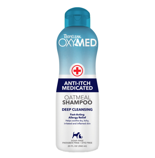 Anti-Itch Medicated Oatmeal Shampoo for Pets