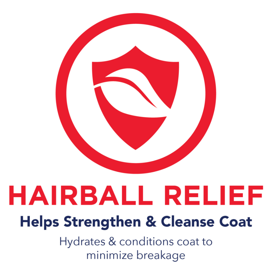 Hairball Relief No-Rinse Foaming Shampoo for Cats