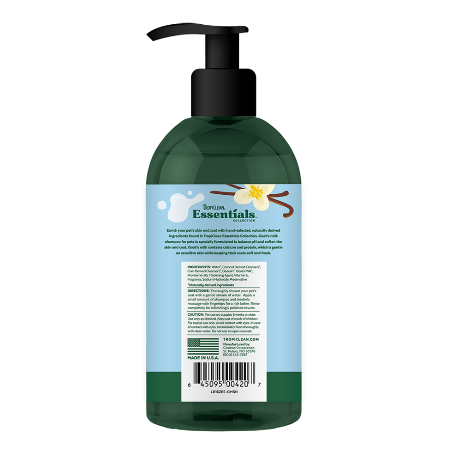 Goat’s Milk Hypoallergenic Shampoo for Dogs, Puppies and Cats