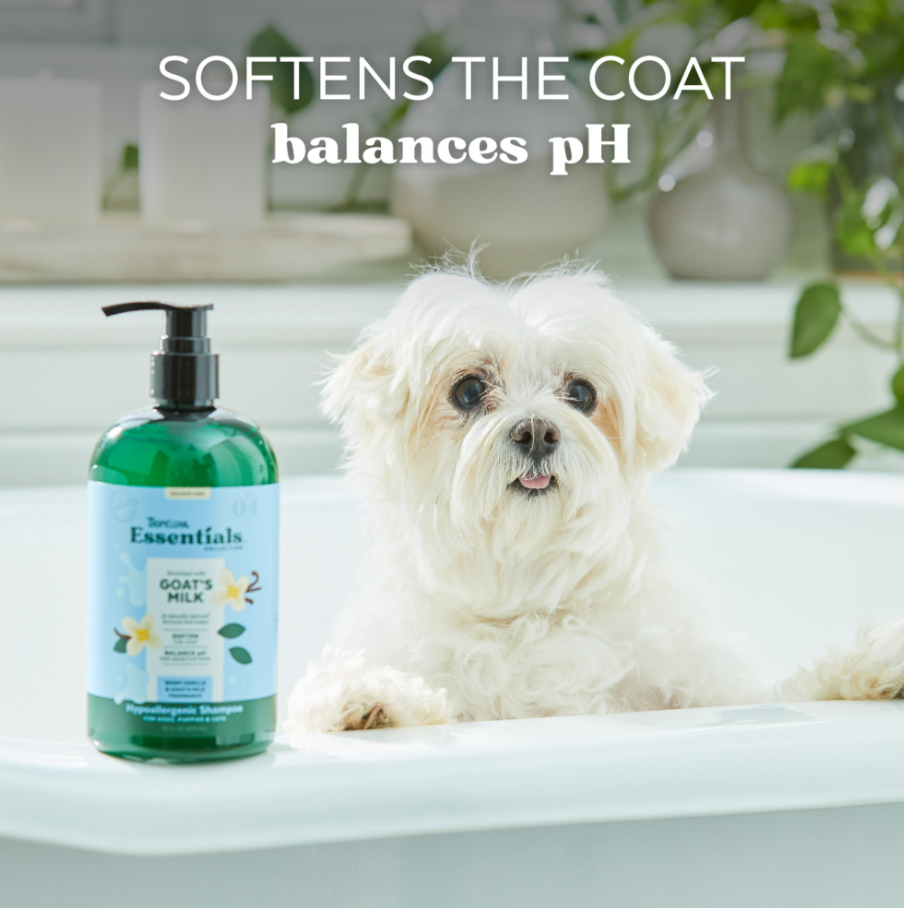 Goat’s Milk Hypoallergenic Shampoo for Dogs, Puppies and Cats