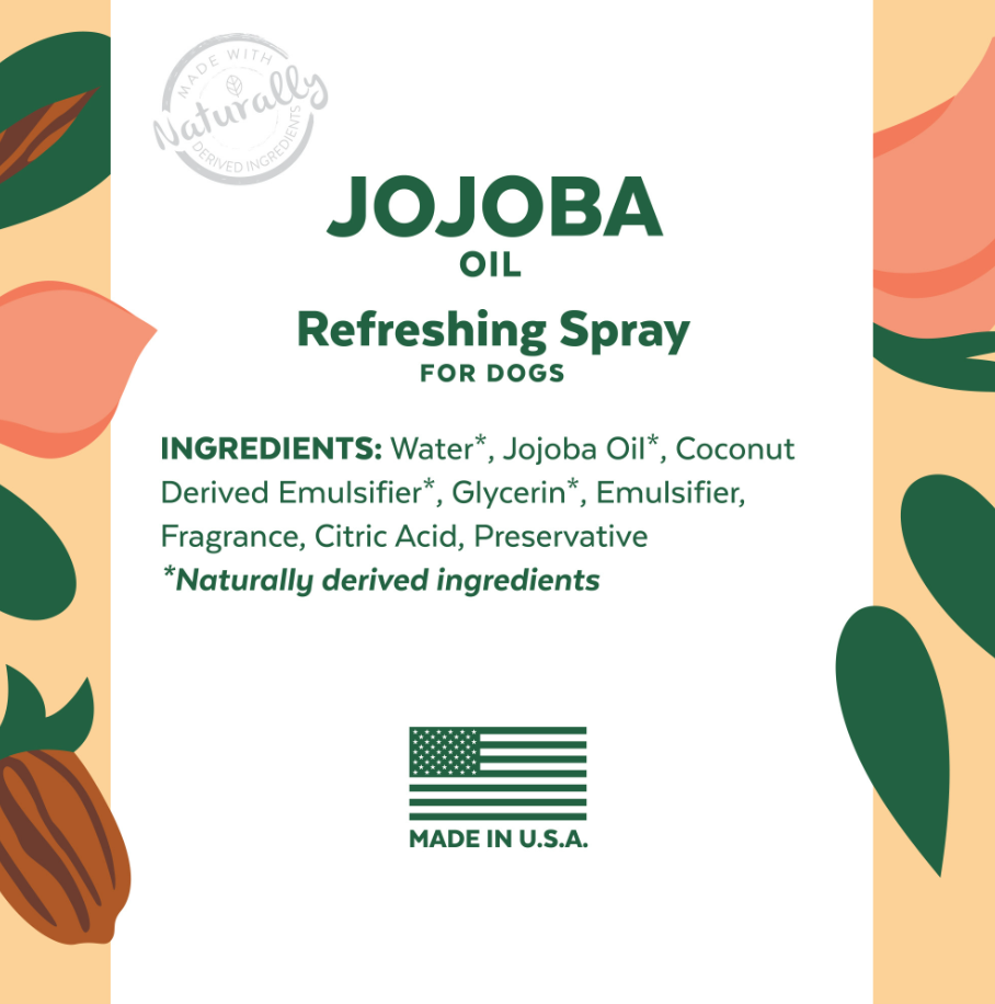 Jojoba Oil Refreshing Spray for Dogs