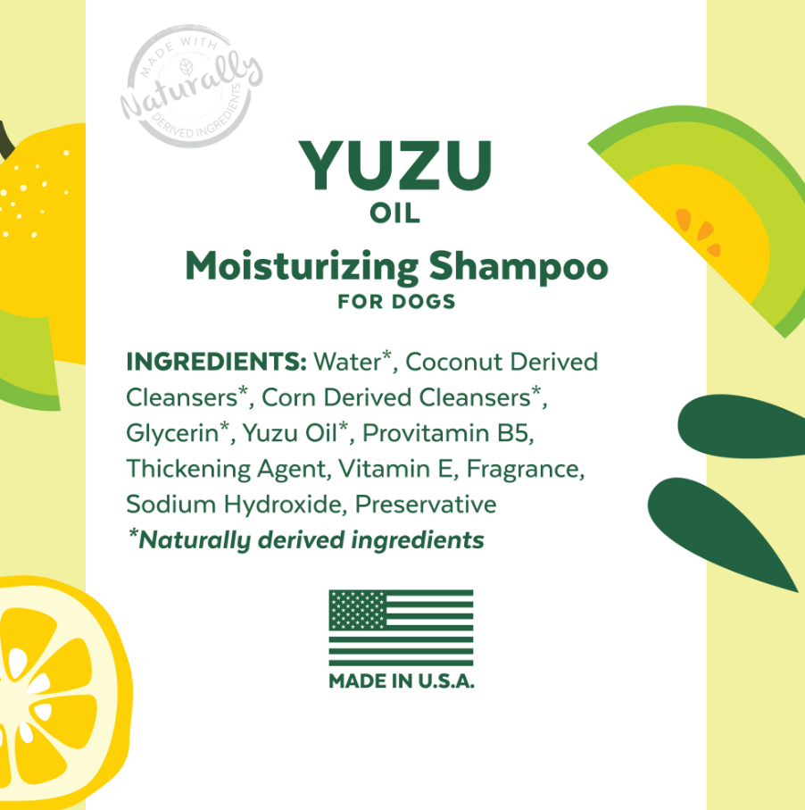 Yuzu Oil Moisturizing Shampoo for Dogs