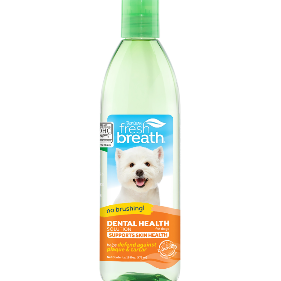 Dental Health Solution Plus Supports Skin Health for Dogs