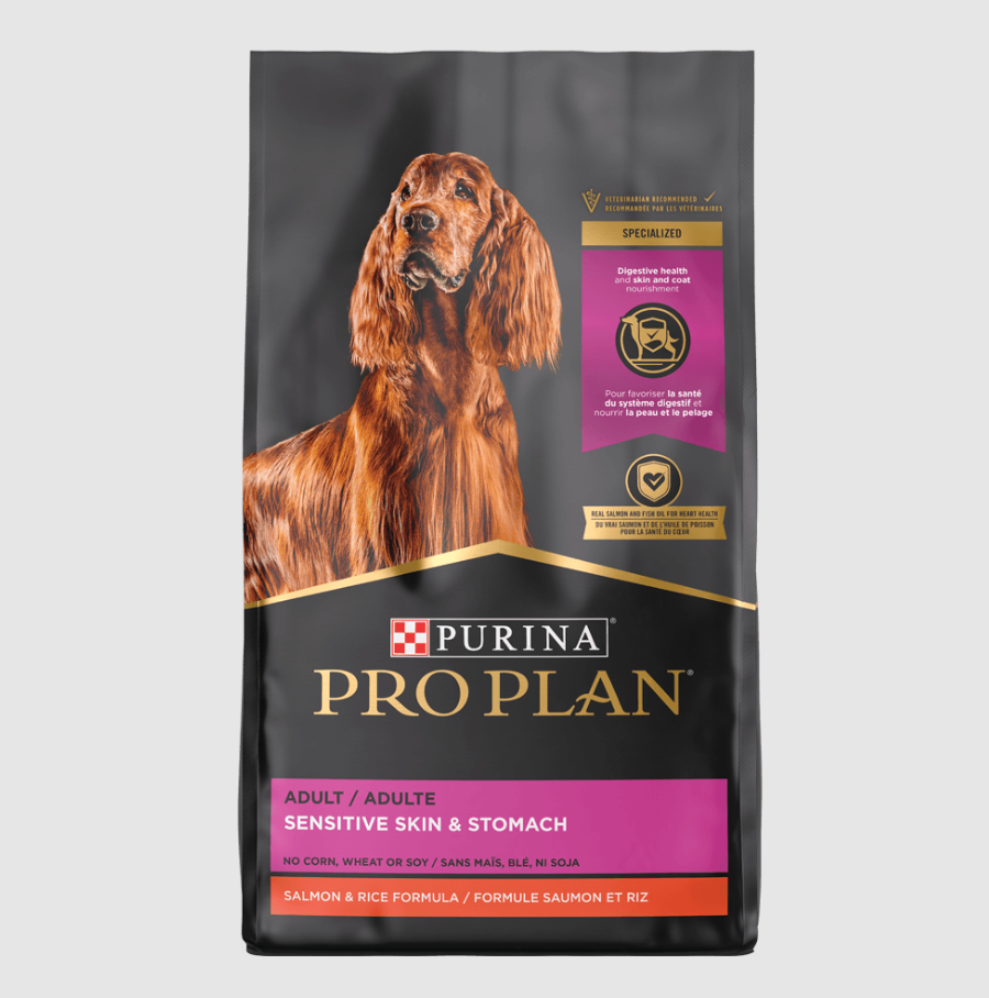 Pro Plan Adult Sensitive Skin & Stomach Salmon & Rice Formula Dry Dog Food