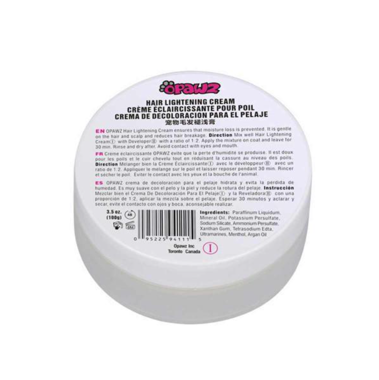 OPAWZ HAIR LIGHTENING CREAM 3.5oz