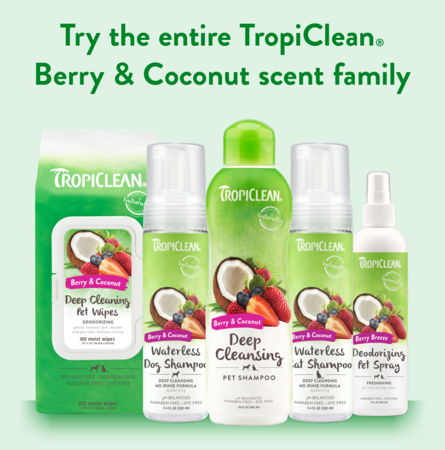 Berry & Coconut Deep Cleansing Shampoo for Pets