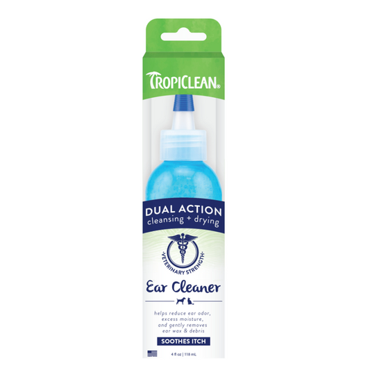 Dual Action Ear Cleaner for Pets