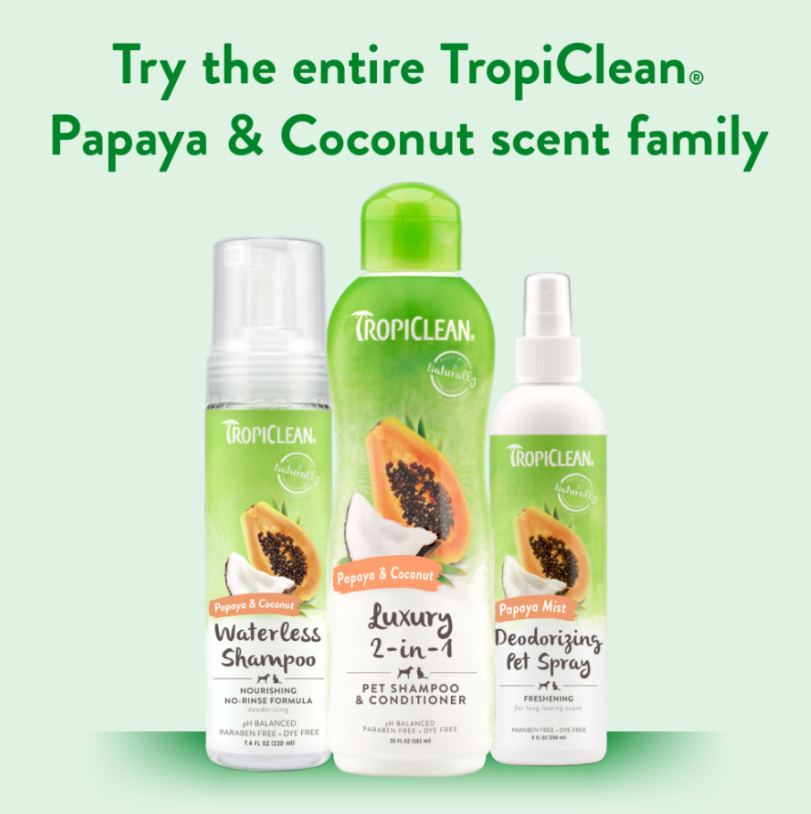 Papaya & Coconut Luxury 2-in-1 Shampoo & Conditioner for Pets