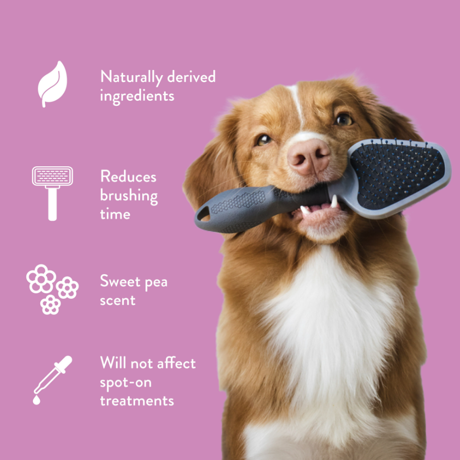 Sweet Pea Tangle Remover Spray for Pets