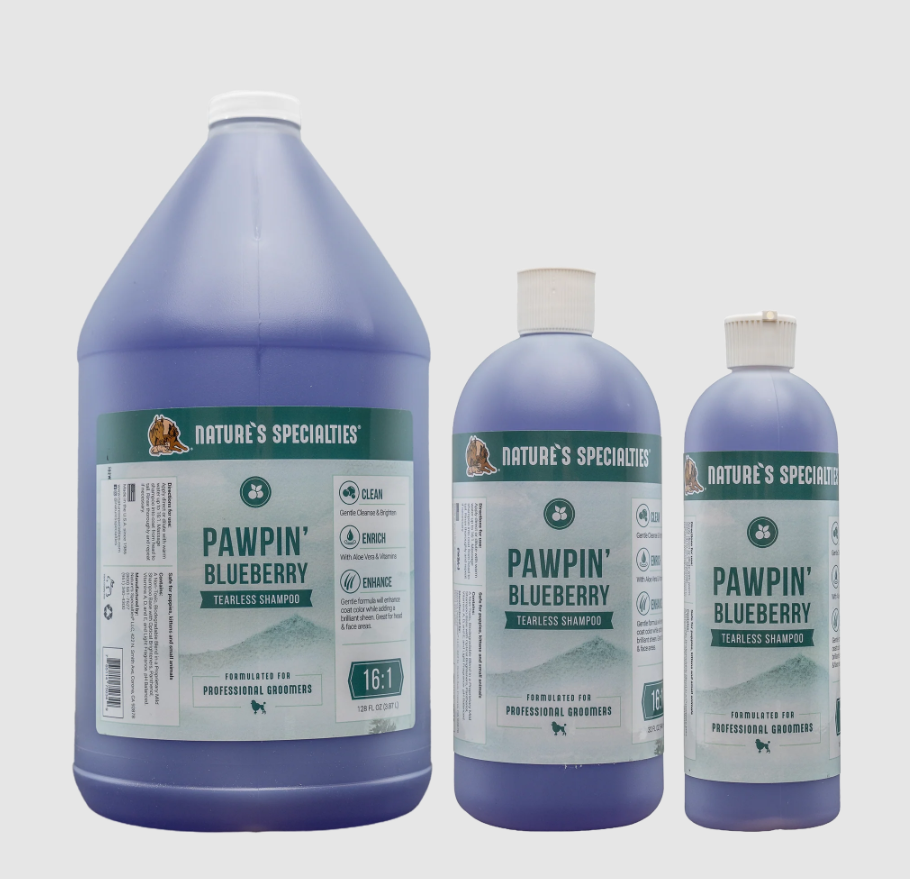 NS PAWPIN BLUEBERRY SHAMPOO 16:1