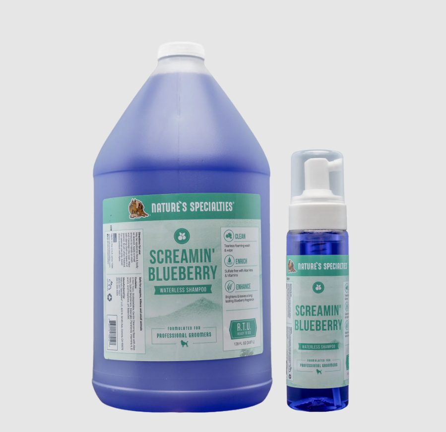 NS SCREAMIN BLUEBERRY WATERLESS FOAM