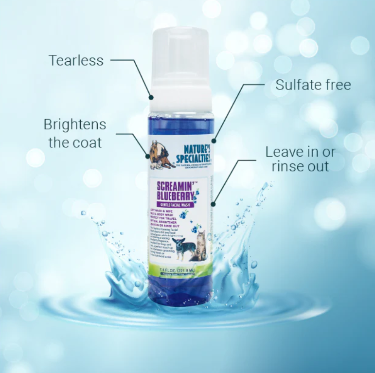 NS SCREAMIN BLUEBERRY WATERLESS FOAM