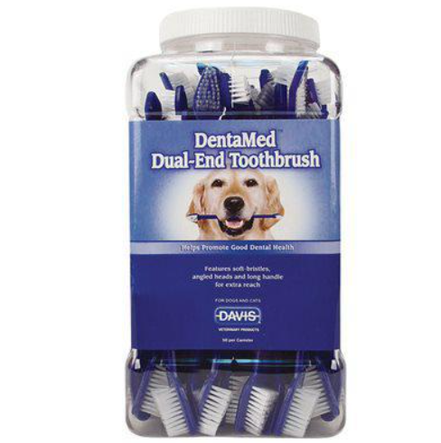 DAVIS DENTAMED DUAL END TOOTHBRUSH, 50 COUNT