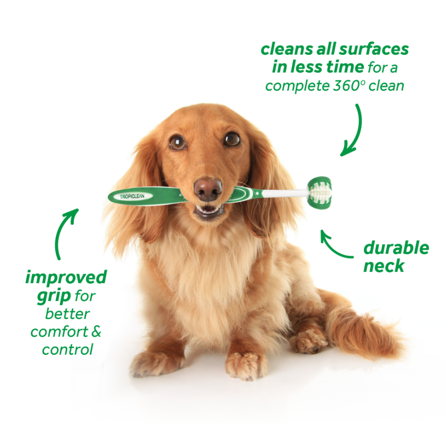 TC TRIPLEFLEX TOOTHBRUSH FOR LARGE DOGS