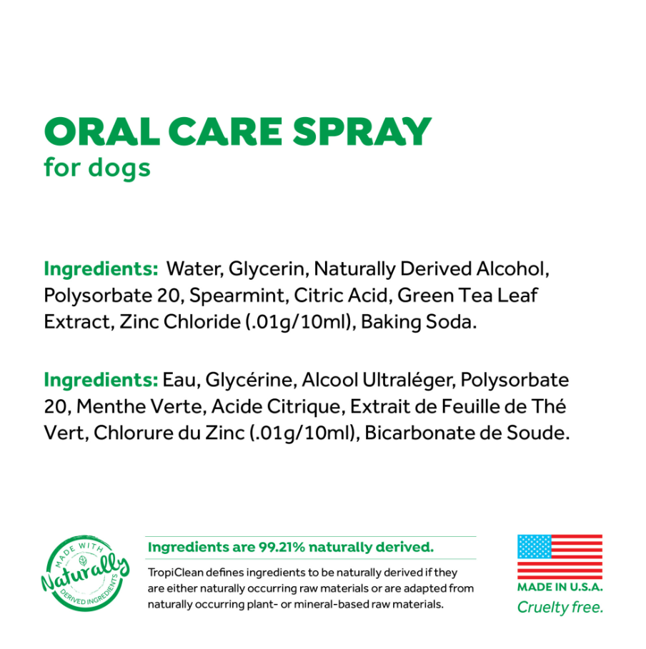 TC ORAL CARE SPRAY FOR DOGS 4OZ