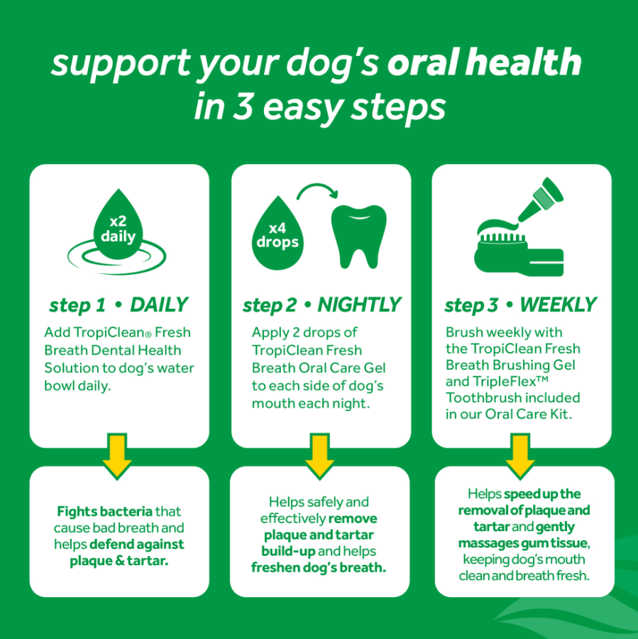 TC ORAL CARE BRUSHING GEL FOR DOGS 2 OZ