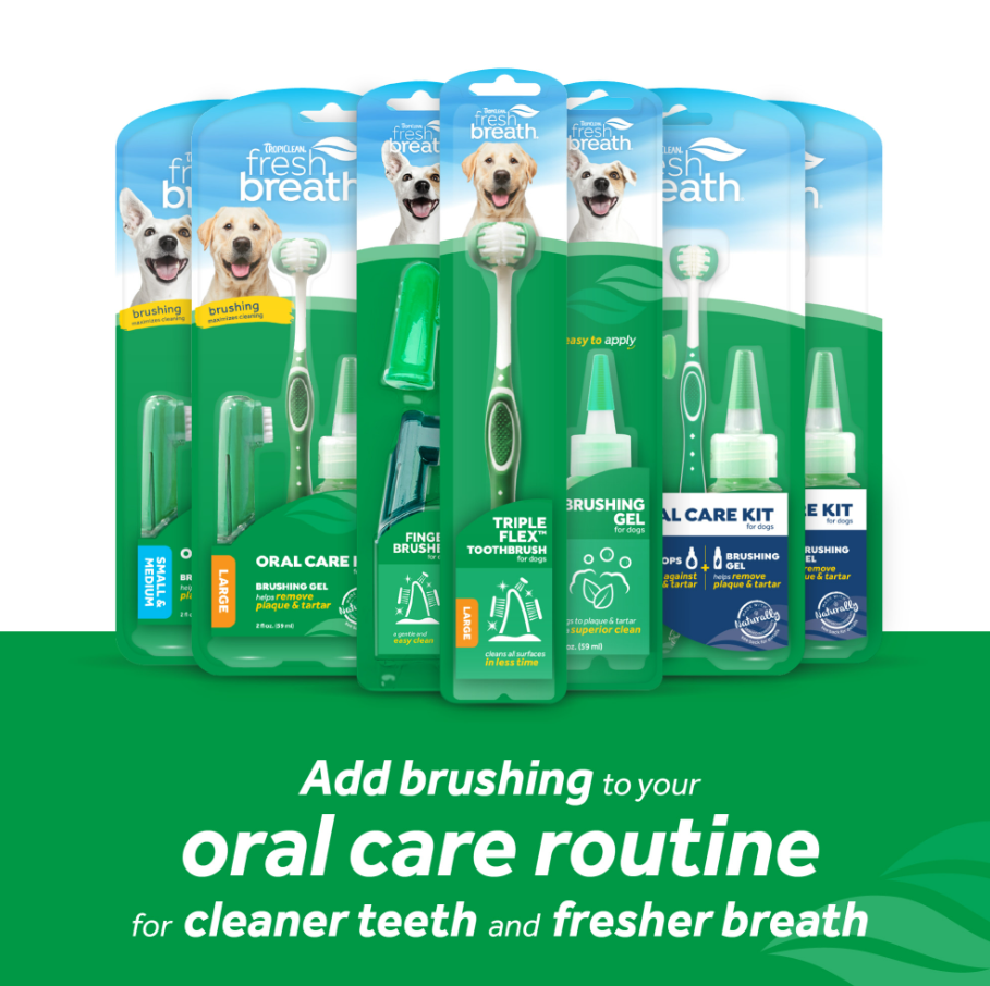 TC ORAL CARE BRUSHING GEL FOR DOGS 2 OZ