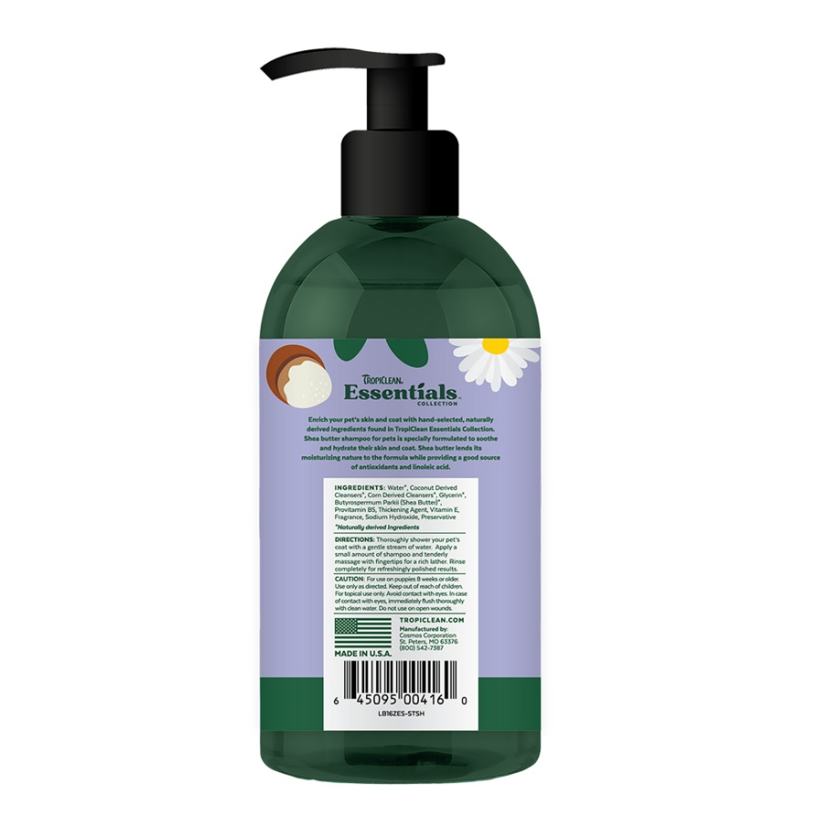 Shea Butter Soothing Shampoo for Dogs, Puppies & Cats