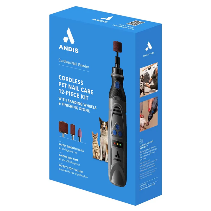 ANDIS CORDLESS NAIL GRINDER 6 SPEEDS